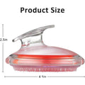 Transparent Silicone Shampoo Brush Scalp Massager Smoothing Comb by DailySale