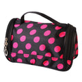 Travel Makeup Bag Portable Cosmetic Organizer with Cosmetic Mirror by DailySale