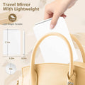 Travel Makeup Mirror with 10X Magnifying Mirror by DailySale