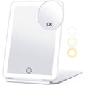 Travel Makeup Mirror with 10X Magnifying Mirror by DailySale