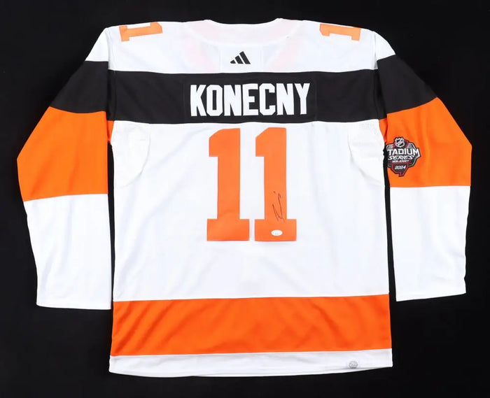 Travis Konecny Signed Jersey (JSA) by Price Is Right Miami