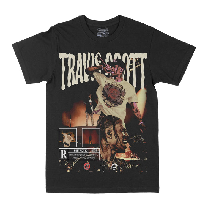 Travis Scott "Restricted" Graphic Tee by Obsessed with graphic tees