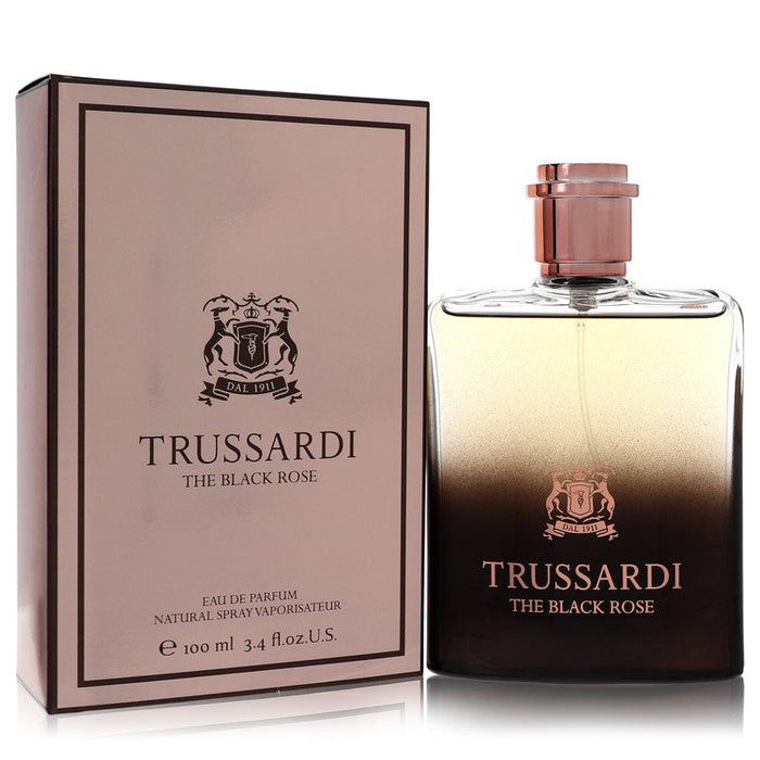The Black Rose by Trussardi Eau De Parfum Spray (Unisex) 3.3 oz for Women by Avera Group