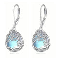 Tree of Life Design S925 Sterling Silver Dangle Earrings by DailySale
