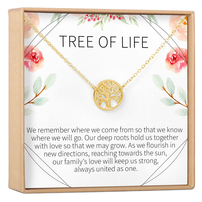 Tree of Life Necklace Gift by Dear Ava