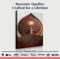 Tree of Life: Sacred Geometry Abstract Wall Art by Tailored Canvases
