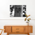 Tree Trunk Family Names Sign by Tailored Canvases