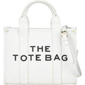 Trendy Leather Tote Bag Small Personalized Top Handle Crossbody Handbags by DailySale