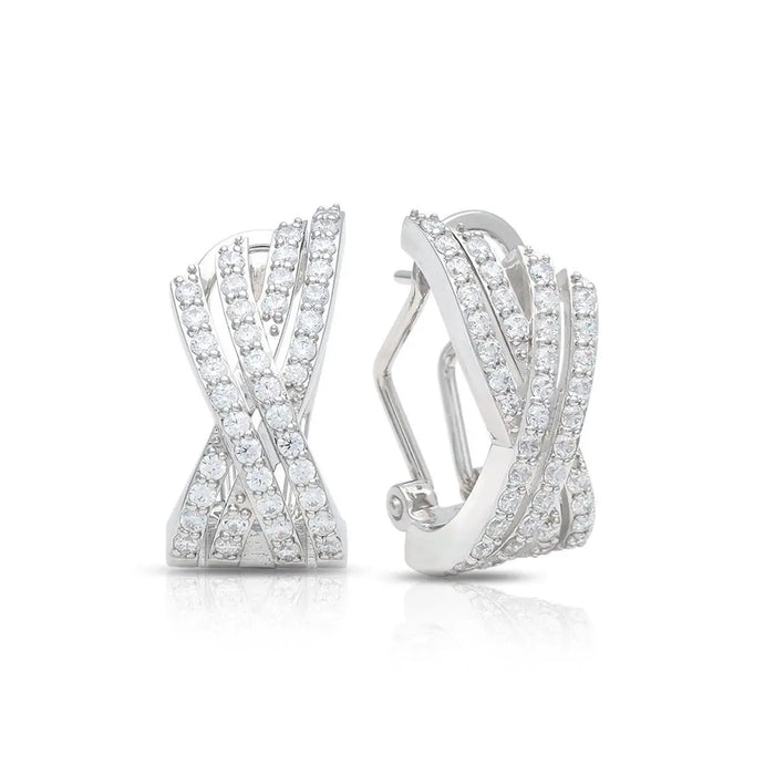 Tresse Earrings by Belle Étoile Jewelry