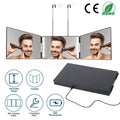 Tri-Fold Mirror with Telescopic Hanger by DailySale