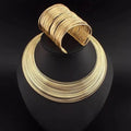 Tribal African Coil Choker by Duma Mbili LLC