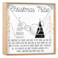 Tribe Christmas Four Circles Necklace by Dear Ava