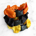Trick or Treat Halloween Bundle - 3-Pack Fall Buckle Scrunchies - No Snagging, No Tangles by Buckle Scrunchies by RE.STATEMENT