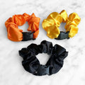 Trick or Treat Halloween Bundle - 3-Pack Fall Buckle Scrunchies - No Snagging, No Tangles by Buckle Scrunchies by RE.STATEMENT