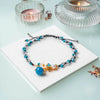 Triple Crystal Anklet of Positivity