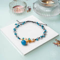 Triple Crystal Anklet of Positivity by Conscious Items
