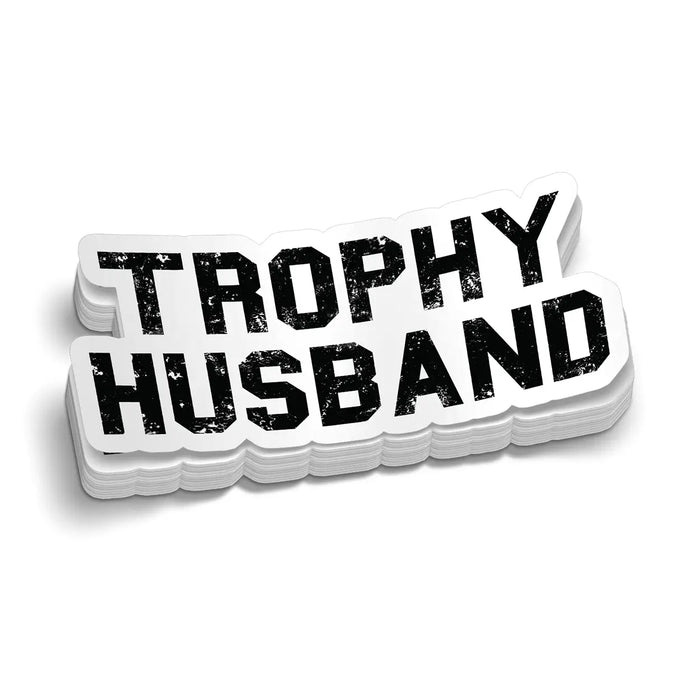 Trophy Husband Hard Hat Decal by Armed American Supply