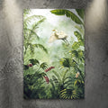 Tropical Rainforest Plants Canvas Wall Art by Tailored Canvases