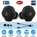 True Wireless Earbuds CSR v4.2 In-Ear Stereo Headsets by DailySale