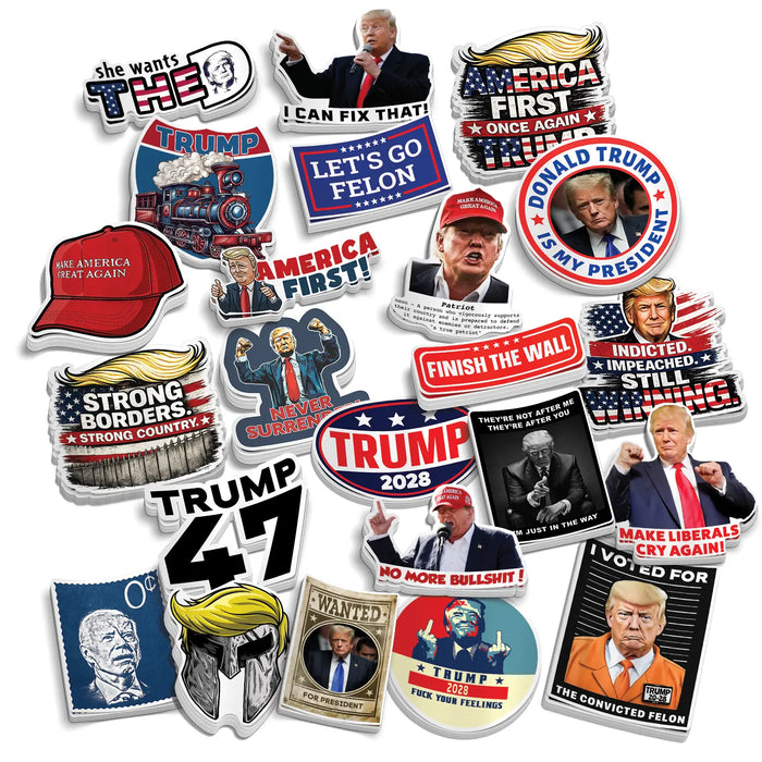 Trump 32 Piece Sticker Pack by Armed American Supply