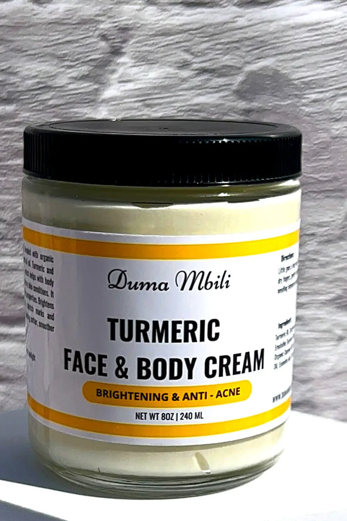 Turmeric Face & Body Cream by Duma Mbili LLC