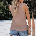 Tutorutor Women's Sleeveless V Neck Sweater by DailySale