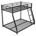 Twin Over Full Low Bunk Bed with Ladder by DailySale