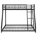 Twin Over Full Low Bunk Bed with Ladder by DailySale