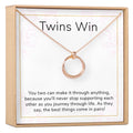 Twin Sister Gift Necklace by Dear Ava