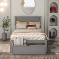 Twin Size Platform Bed with Storage by DailySale