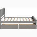 Twin Size Platform Bed with Two Drawers by DailySale