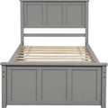 Twin Size Platform Bed with Two Drawers by DailySale
