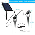 Twin Solar Spotlight Outdoor Light by DailySale