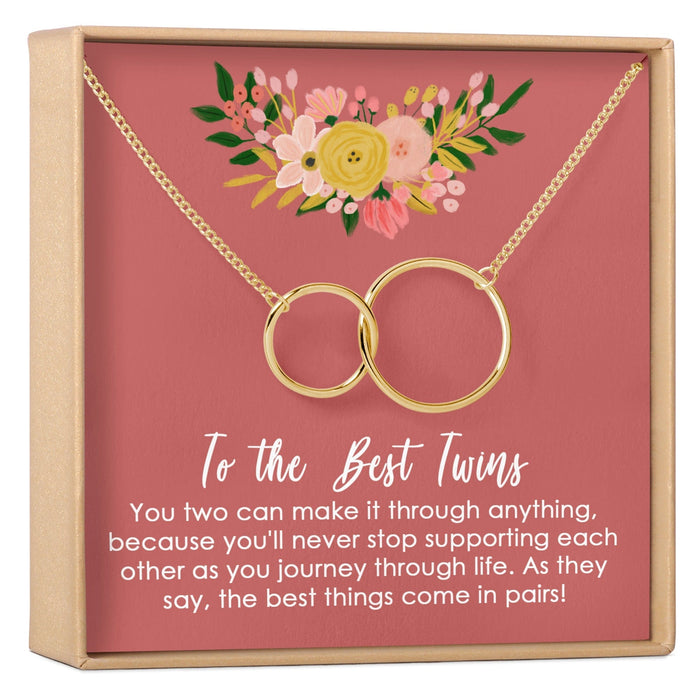 Twins Celebration Necklace by Dear Ava