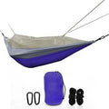 Two-Person Parachute Hammock with Built-in Mosquito Net & Carry Pouch by DailySale