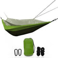 Two-Person Parachute Hammock with Built-in Mosquito Net & Carry Pouch by DailySale