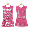 Two Sided Jewelry Organizer - Color: Pink