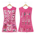 Two Sided Jewelry Organizer - Color: Pink by DailySale