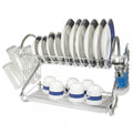 Two-Tier Stainless-Steel Dish Rack - Assorted Sizes by DailySale