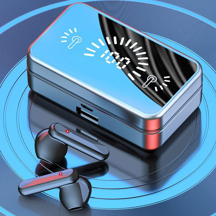 TWS Bluetooth 5.1 Earphones Mirror Screen Display by DailySale
