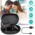 TWS Wireless 5.0 Earbuds IPX5 Waterproof Sports Headset by DailySale