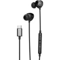 Type C Headphones, In-Ear Wired Earbuds with Microphone & Volume Control Mic Earphones by DailySale