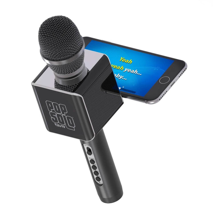 Tzumi Pop Solo Wireless Bluetooth Karaoke Microphone And Speaker by DailySale