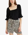 Sanctuary Endless Summer Ink Spot Drawstring Shorts, Size Large by Vanessa Jane