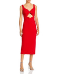 Aqua Stunning Cutout Midi Dress by Vanessa Jane