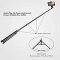 UBeesize 51" Extendable Tripod Stand with Bluetooth Remote by DailySale
