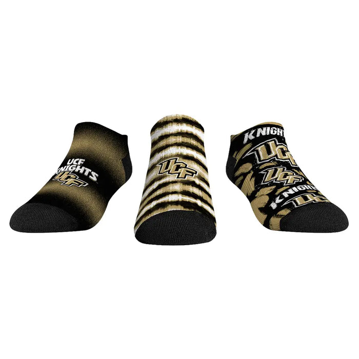 UCF Knights - Low Cut - Make Some Noise (3-Pack) by Rock 'Em Socks