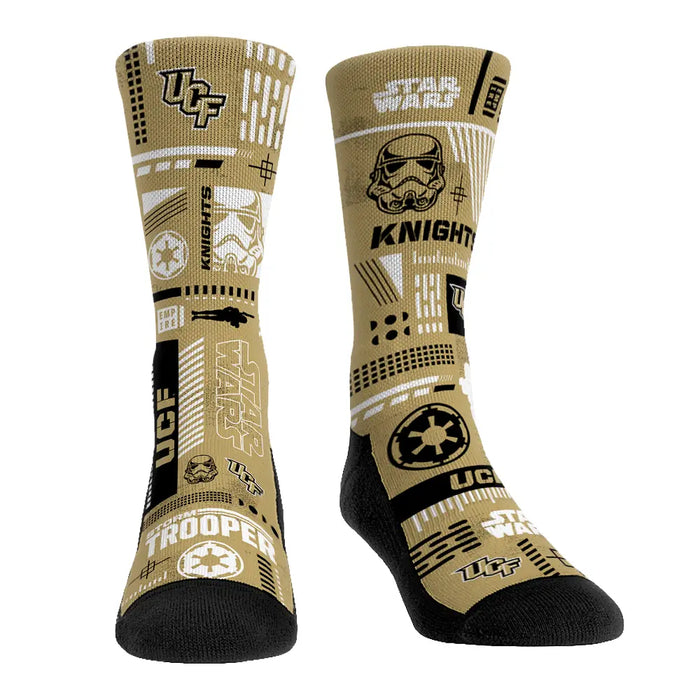 UCF Knights - Star Wars - Stormtrooper Pattern by Rock 'Em Socks