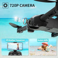 UDIRC Foldable RC Drone FPV WiFi Quadcopter w/ 720P HD Camera & 2 Batteries U73 by DailySale