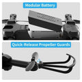 UDIRC Foldable RC Drone FPV WiFi Quadcopter w/ 720P HD Camera & 2 Batteries U73 by DailySale